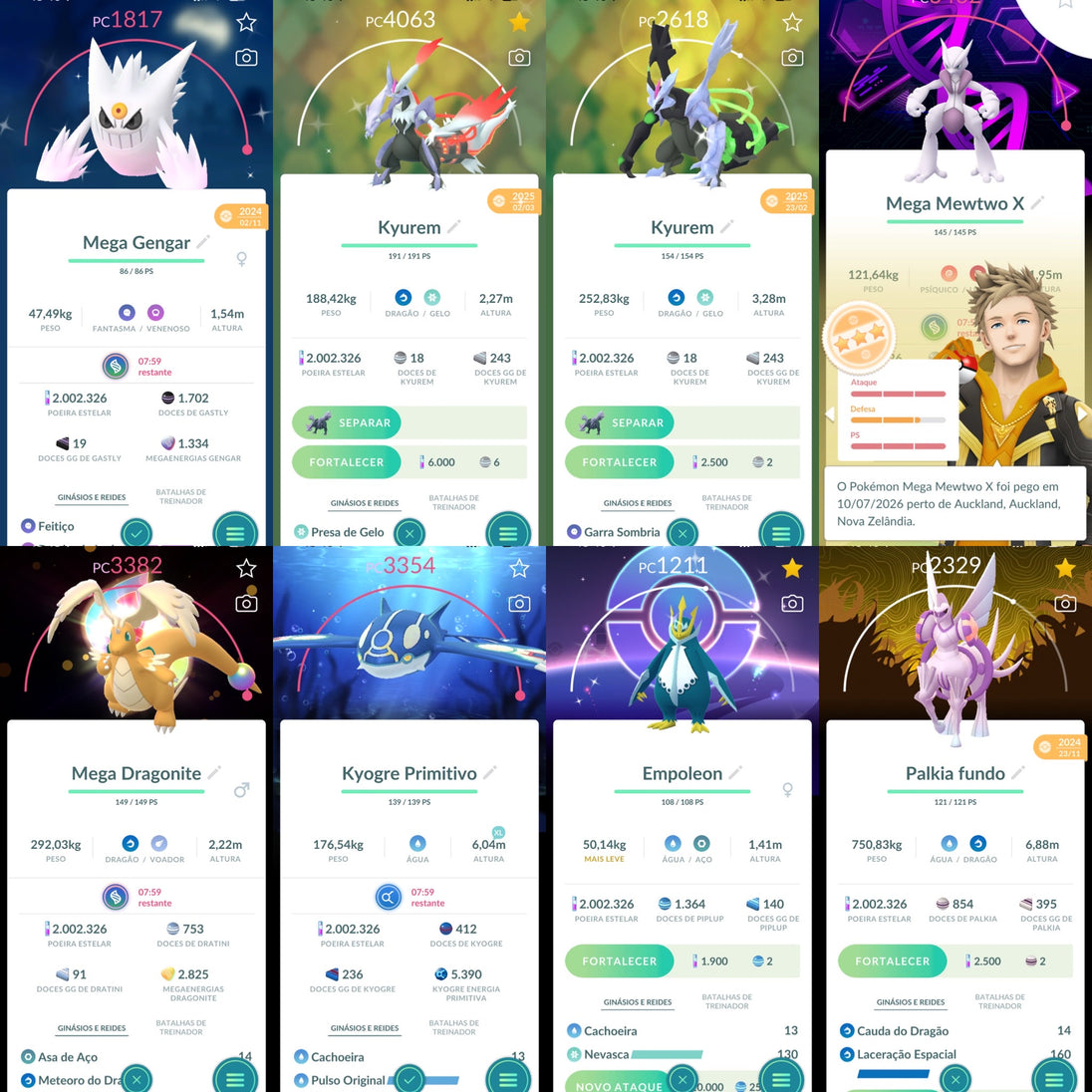 Conta Pokémon GO Nível 71 - Screenshot 2