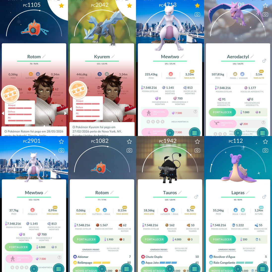 Conta Pokémon GO Nível 70 GO Fest Tokyo - Screenshot 4