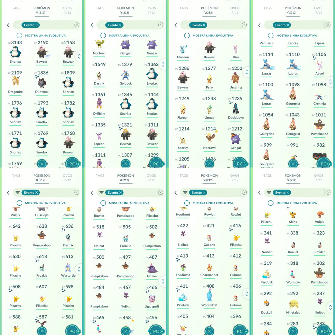 Conta Pokémon GO Nível 70 - Screenshot 15