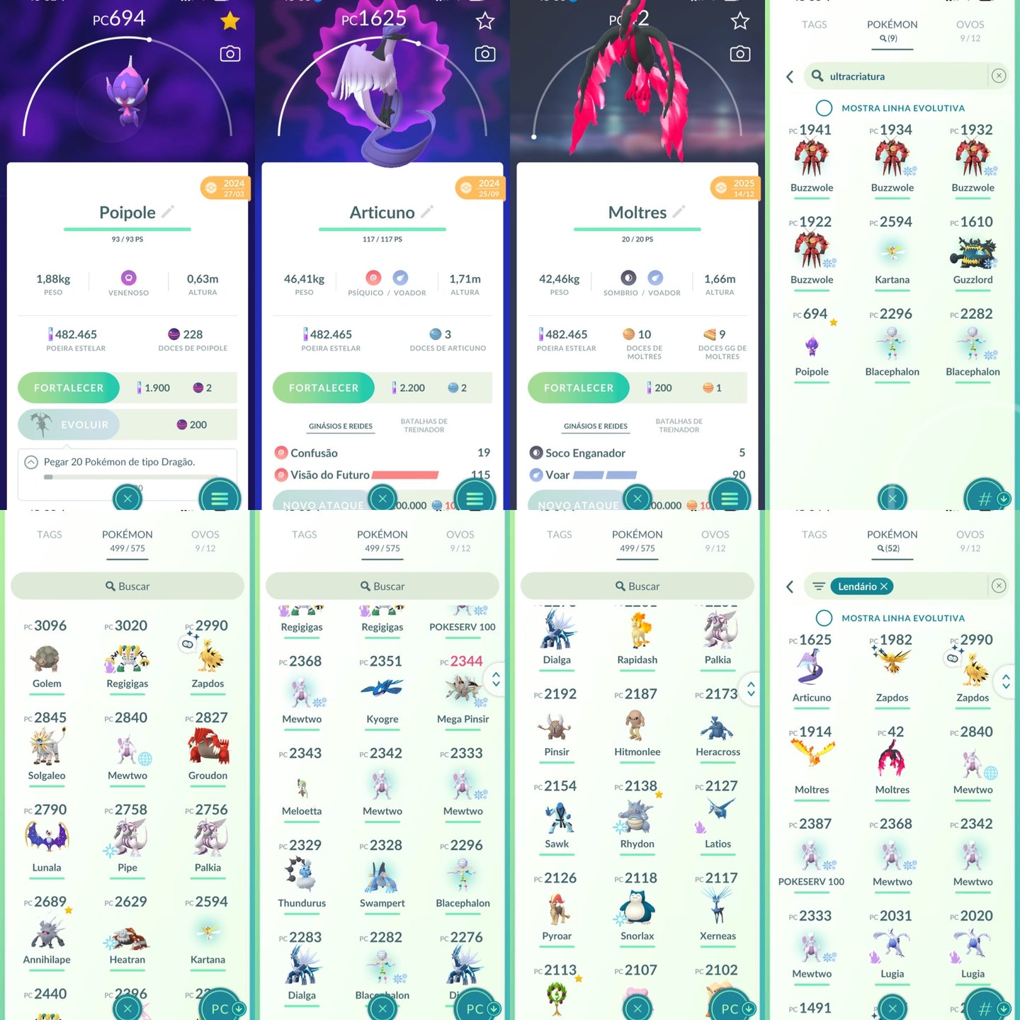 Conta Pokemon GO Nivel 54 - Screenshot 3