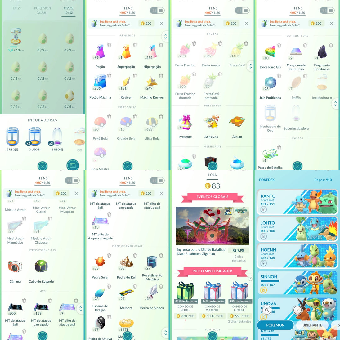Conta Pokemon GO Nivel 73 - Screenshot 24