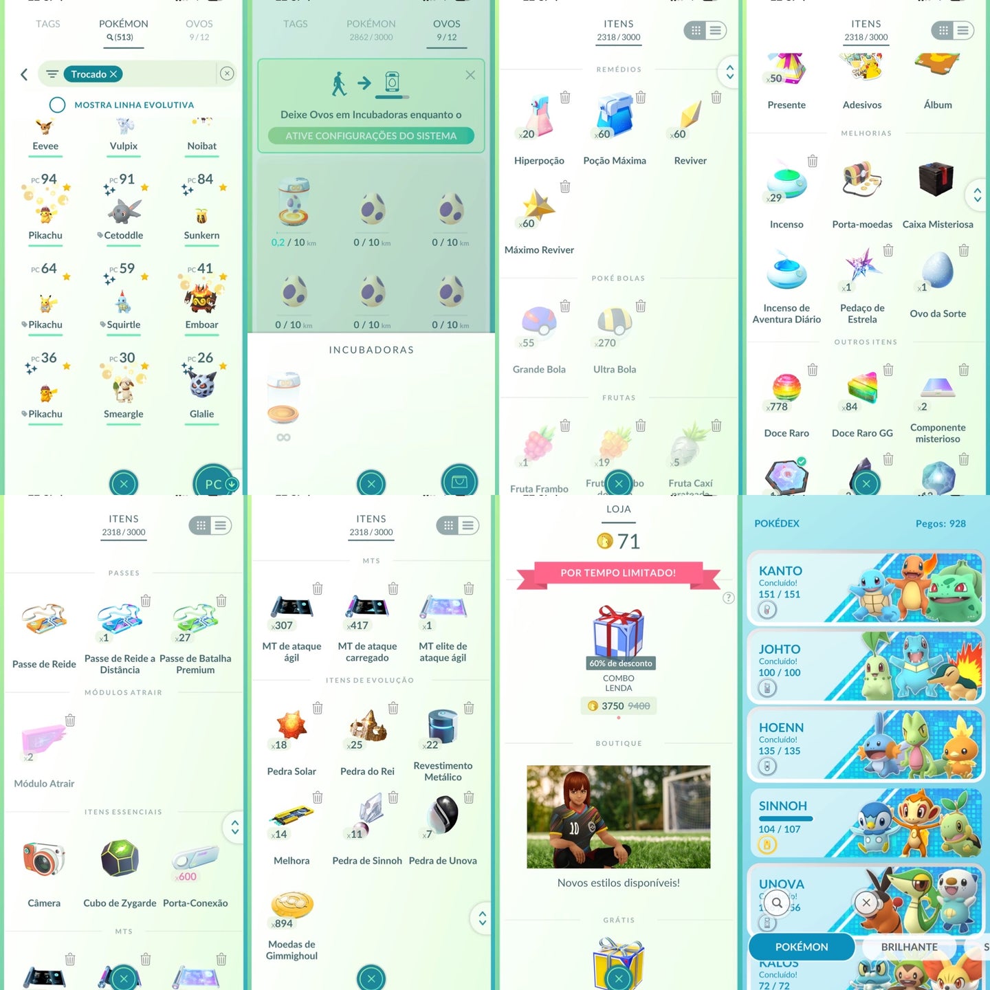 Conta Pokémon GO Nível 78 GO Fest Chicago - Screenshot 28