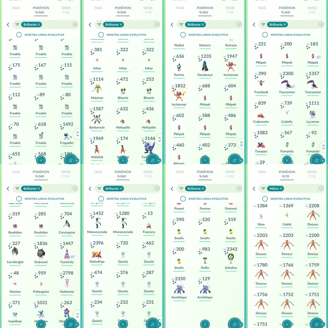 Conta Pokémon GO Nível 70 - Screenshot 9