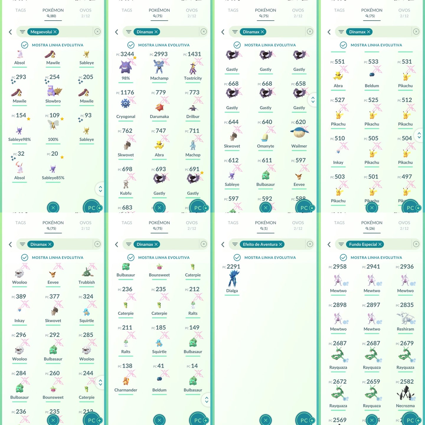 Conta Pokemon GO Nivel 76 - Screenshot 23