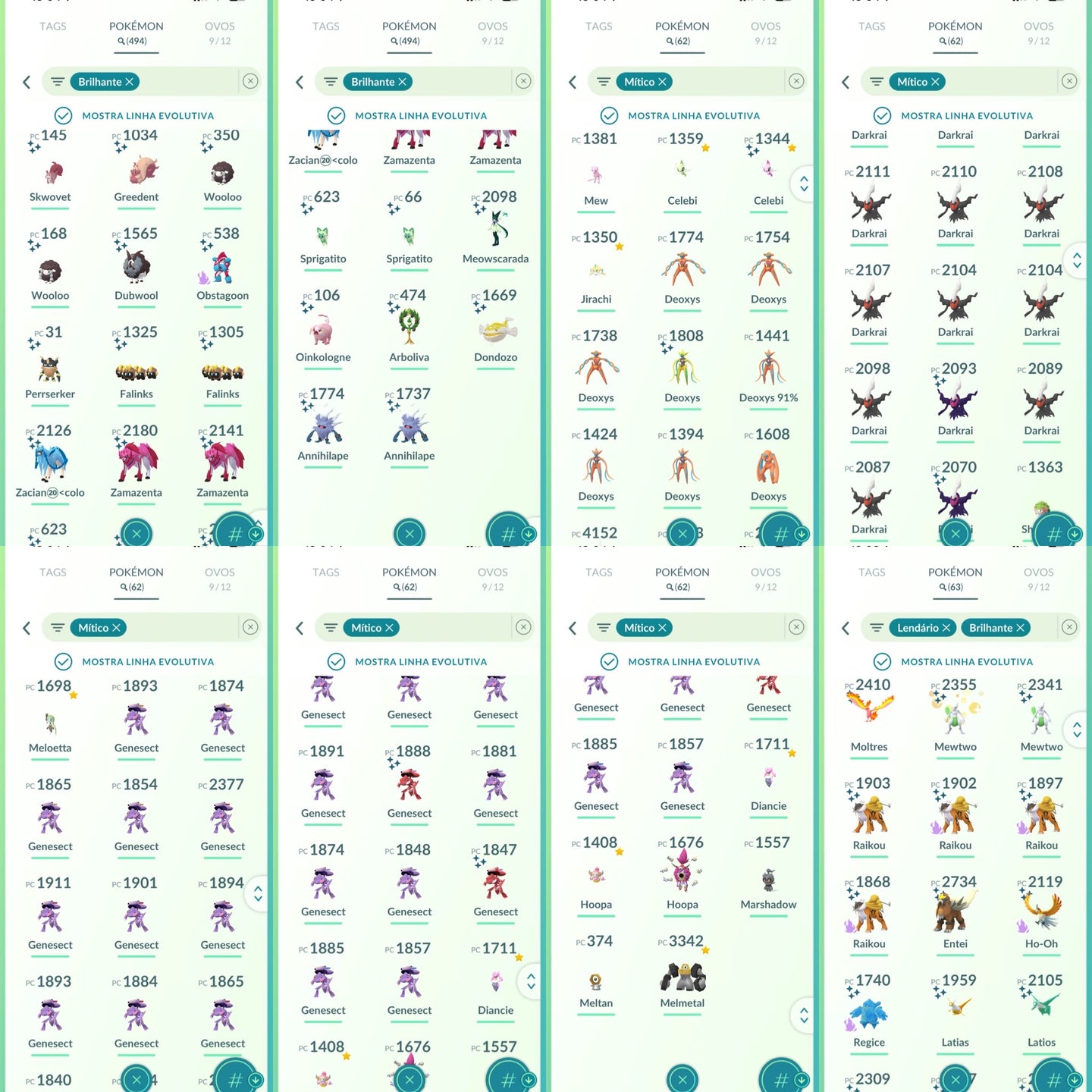 Conta Pokémon GO Nível 71 - Screenshot 13