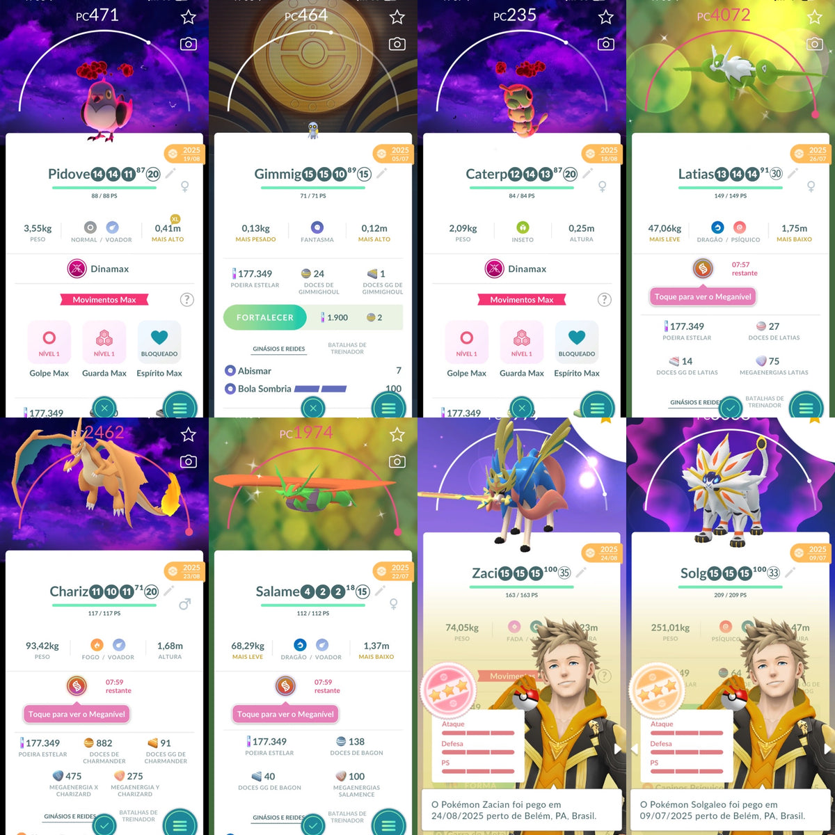 Galeria da conta Pokémon GO nível 66 Instinct — imagem 4