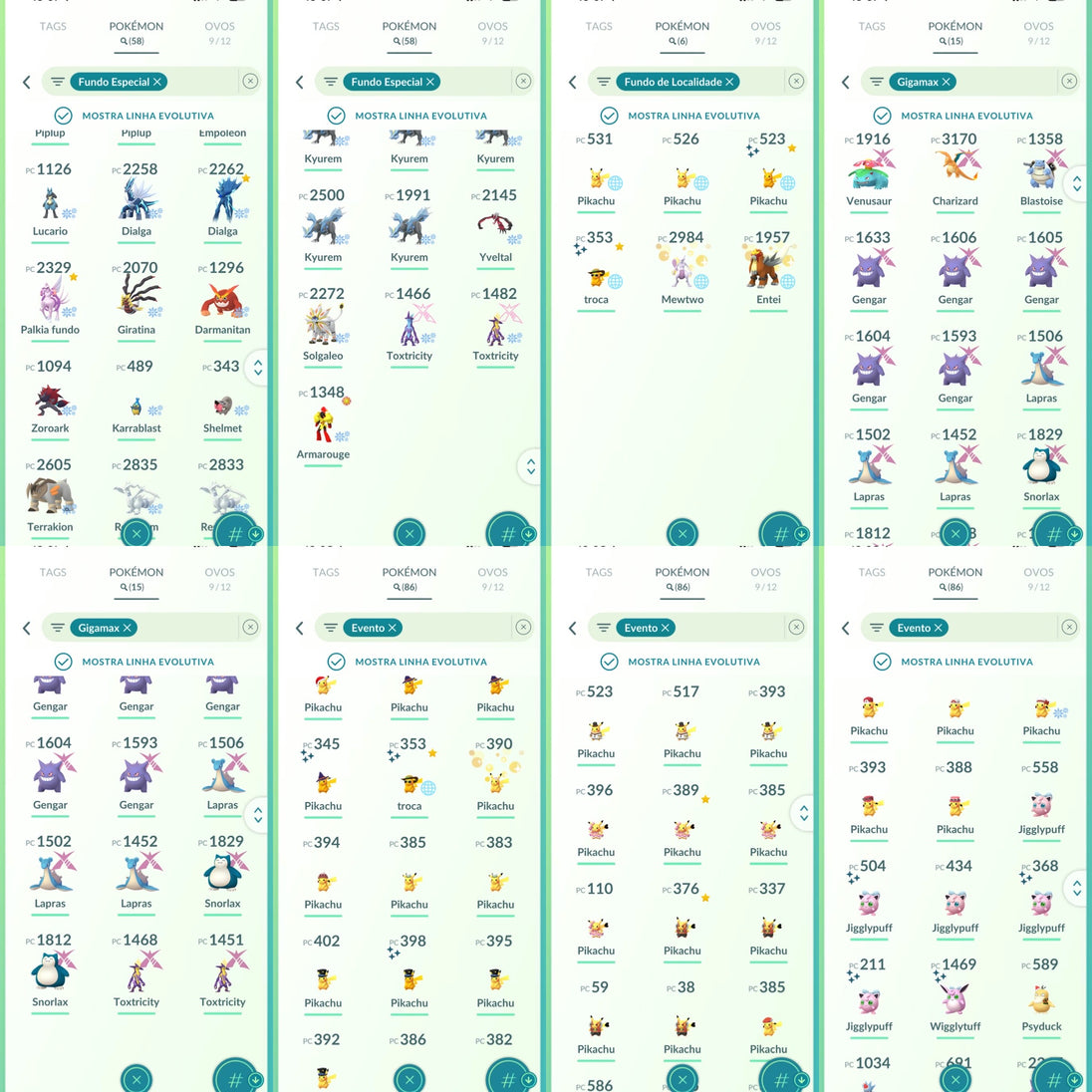 Conta Pokémon GO Nível 71 - Screenshot 21