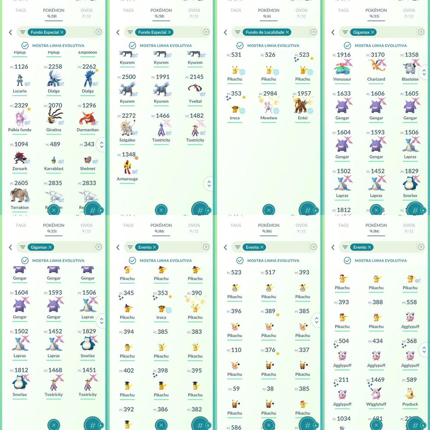 Conta Pokémon GO Nível 71 - Screenshot 21