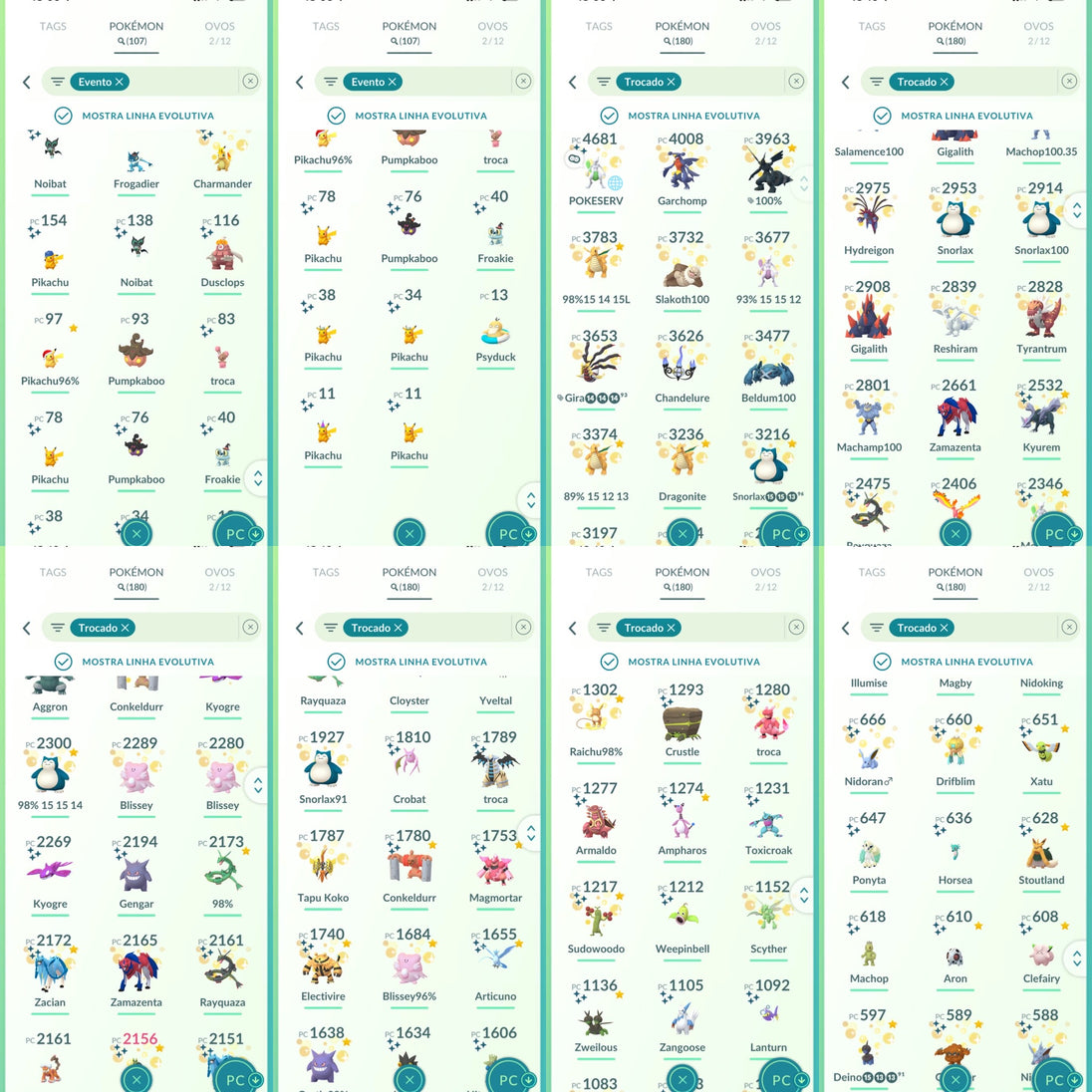 Conta Pokemon GO Nivel 76 - Screenshot 25