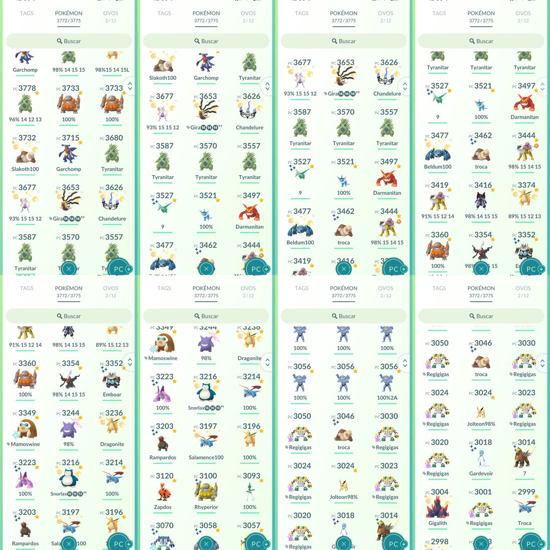 Conta Pokemon GO Nivel 76 - Screenshot 5
