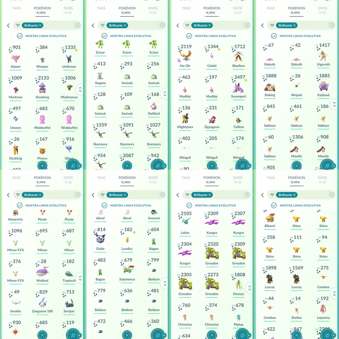 Conta Pokémon GO Nível 71 - Screenshot 11