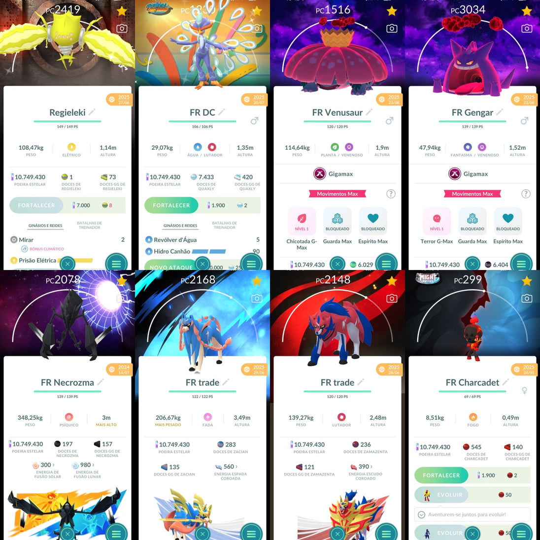 Conta Pokemon GO Nivel 73 - Screenshot 2
