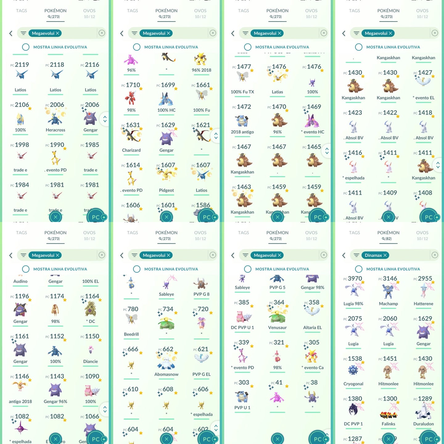 Conta Pokemon GO Nivel 73 - Screenshot 19